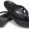Crocs Kadee II Light Cozy flip-flops unisex svart 207314-001