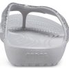 Crocs Kadee II Minimalistic Cozy Sports Tofflor Unisex Silver 207314-040