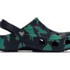 Crocs Kids Crocs Klassisk träsko Sportsandaler ”Green Black” 207017-4HQ