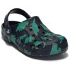 Crocs Kids Crocs Klassisk träsko Sportsandaler ”Green Black” 207017-4HQ