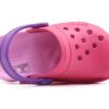 Crocs Kids Crocs Klassisk träsko Sportsandaler ”Red Pink Purple” 204991-66I Crocs Kids Crocs Klassisk träsko Sportsandaler ”Red Pink Purple” 204991-66I