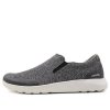 Crocs Kinsale Static Slip-on Shoes ”Grey White” 203977-01R