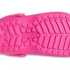 Crocs Klassisk Fodrad Träsko Sport Unisex Lila Röda Sandaler 203591-6SV