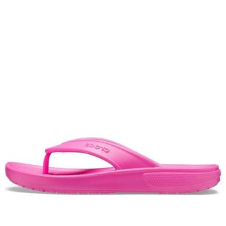 Crocs klassisk mjuk sula Mysig flip-flops unisex rosa 206119-6QQ