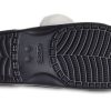 Crocs klassisk mjuk sula Mysig platt klack sporttofflor unisex svart 207403-001