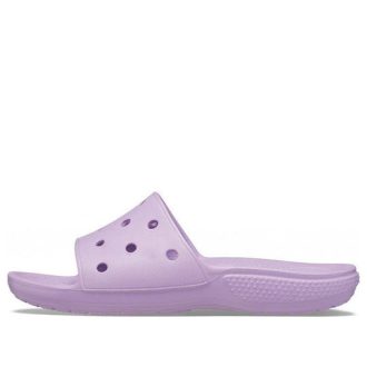 Crocs klassisk mjuk sula Mysig sporttofflor Unisex Lila 206121-5PR