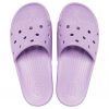 Crocs klassisk mjuk sula Mysig sporttofflor Unisex Lila 206121-5PR