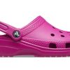 Crocs Klassisk träsko Beach Unisex Lila Röda Sandaler 10001-6SV