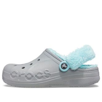 Crocs Klassisk träsko Stay Warm Fleecefodrad Sko Unisex Grå Blå 206633-0IG