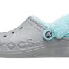 Crocs Klassisk träsko Stay Warm Fleecefodrad Sko Unisex Grå Blå 206633-0IG