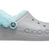 Crocs Klassisk träsko Stay Warm Fleecefodrad Sko Unisex Grå Blå 206633-0IG