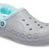 Crocs Klassisk träsko Stay Warm Fleecefodrad Sko Unisex Grå Blå 206633-0IG