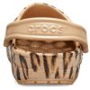 Crocs klassisk tryckt träsko ”Leopard Gold” 205838-98R