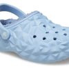Crocs klassiska fodrade geometriska träskor ”Blå” 210069-4NS