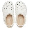 Crocs klassiska fodrade geometriska träskor ”Vita” 210069-100