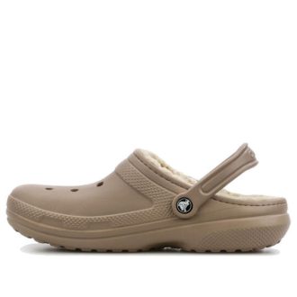 Crocs klassiska fodrade träskor ”Mushroom Bone” 203591-2YB