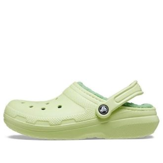 Crocs klassiska fodrade unisexblå sandaler 203591-335