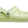 Crocs klassiska fodrade unisexblå sandaler 203591-335