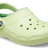 Crocs klassiska fodrade unisexblå sandaler 203591-335