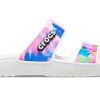 Crocs Klassiska Färgglada Unisex Vit Rosa Tofflor ”Vit Rosa” 207771-102
