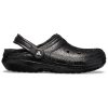Crocs klassiska glitterfodrade träskor ”Svarta” 205842001