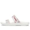 Crocs klassiska halkfria, slitstarka sporttofflor Unisex Vita 207350-94S