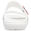 Crocs klassiska halkfria, slitstarka sporttofflor Unisex Vita 207350-94S