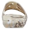 Crocs klassiska marmorerade sandaler ”White Brown” 206879-2Y3
