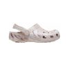 Crocs klassiska marmorerade träskor ”White Pink” 206867-6WS