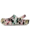 Crocs klassiska mönstersko Flerfärgad skarvning Unisex ”Svart Rosa Grön” 206479-928