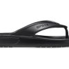 Crocs klassiska mysiga halkfria flip-flops unisex svart 206119-001