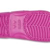 Crocs klassiska mysiga unisex lila röda sandaler 206761-6SV