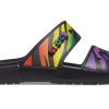 Crocs klassiska slitstarka halkfria sporttofflor unisex svart 207346-0C4
