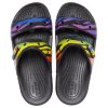 Crocs klassiska slitstarka halkfria sporttofflor unisex svart 207346-0C4