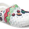 Crocs klassiska slitstarka mysiga sport Unisex vita sandaler 207687-94S Crocs klassiska slitstarka mysiga sport Unisex vita sandaler 207687-94S