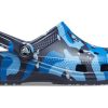 Crocs klassiska tryckta kamoträskor ”Blue Navy” 206454-4HQ