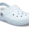 Crocs klassiskt fodrad träsko Slip-On ”Baby Blue” 203591-4JZ