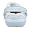 Crocs klassiskt fodrad träsko Slip-On ”Baby Blue” 203591-4JZ