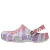 Crocs Klassiskt träskomönster Crocs platt klack Sport Färgglada blå sandaler 205453-6SN
