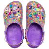 Crocs Lisa Frank x Classic Clog ”Neon Purple Multi Hearts” 207736-573 Crocs Lisa Frank x Classic Clog ”Neon Purple Multi Hearts” 207736-573