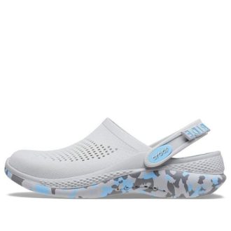 Crocs LiteRide 360  marmorerade träskor ”Light Grey Oxygen” 207634-0ZU
