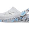 Crocs LiteRide 360  marmorerade träskor ”Light Grey Oxygen” 207634-0ZU