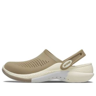 Crocs LiteRide 360  Ombre marmorerade träskor ”Khaki Bone” 208281-2YI