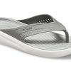 Crocs LiteRide Beach Grå Tofflor 205182-06J