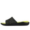Crocs LiteRide Classic Sports Tofflor Unisex Svart Grön 205941-060 Crocs LiteRide Classic Sports Tofflor Unisex Svart Grön 205941-060