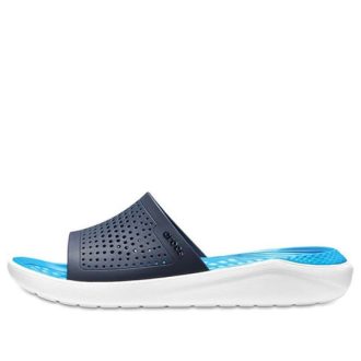 Crocs LiteRide Deep Blue Tofflor 205183-462