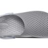 Crocs LiteRide Flash Shoes Smoke Grå Vita Sandaler 204592-06J