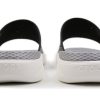 Crocs LiteRide LOGO Unisex svarta tofflor ”Black White” 205562-066