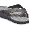 Crocs LiteRide Minimalistic Beach flip-flops mörkgrå 205182-0DD