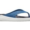 Crocs LiteRide Outdoor Beach Flip-flops Svart Blå 205182-4SB